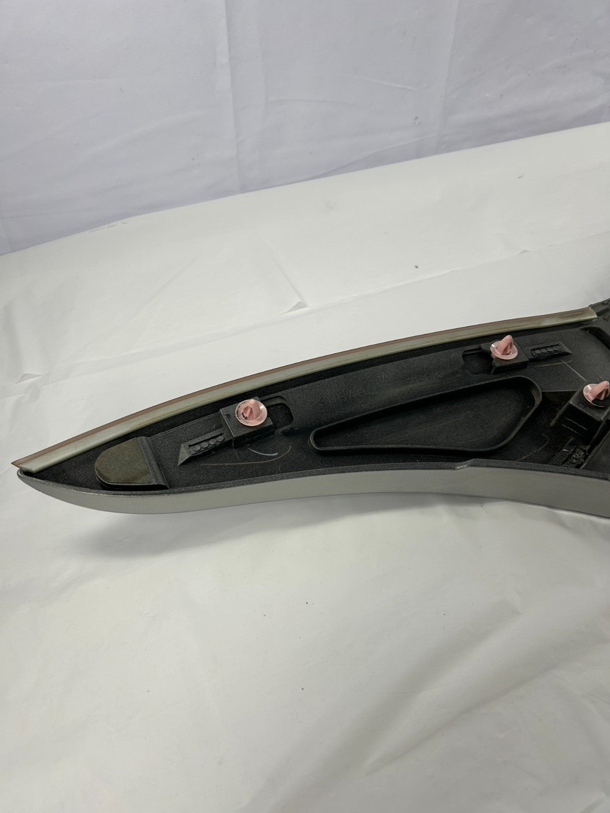 03-04 Subaru Baja Rear Left Door Cladding Garnish Panel Silver OEM 91112AE43ATC