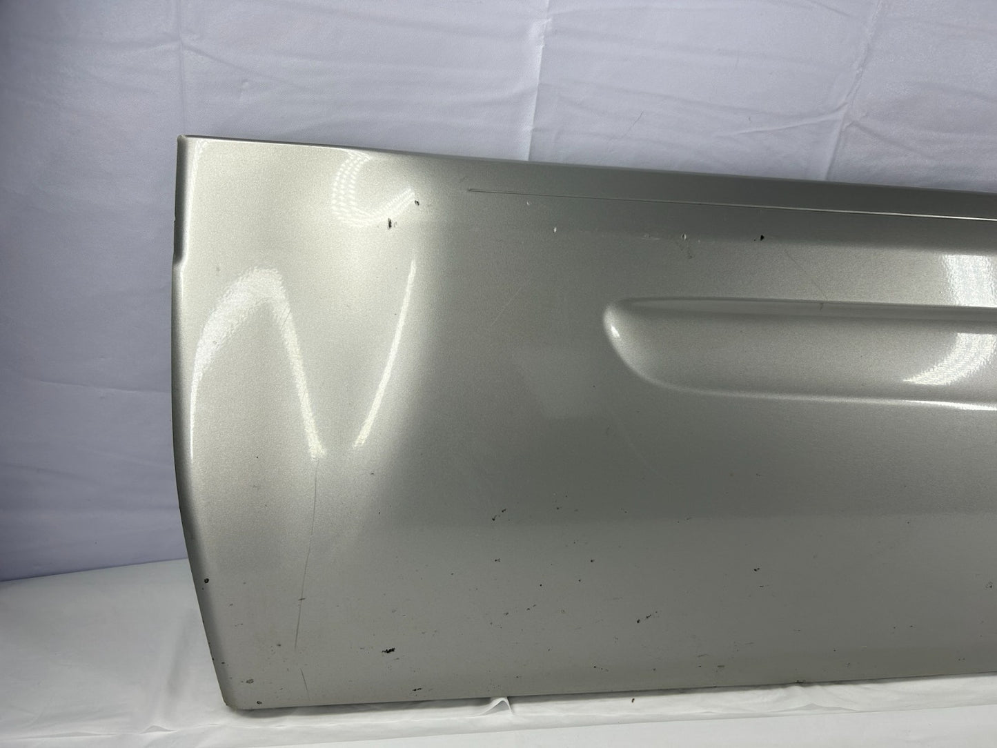 03-04 Subaru Baja Rear Left Door Cladding Garnish Panel Silver OEM 91112AE43ATC