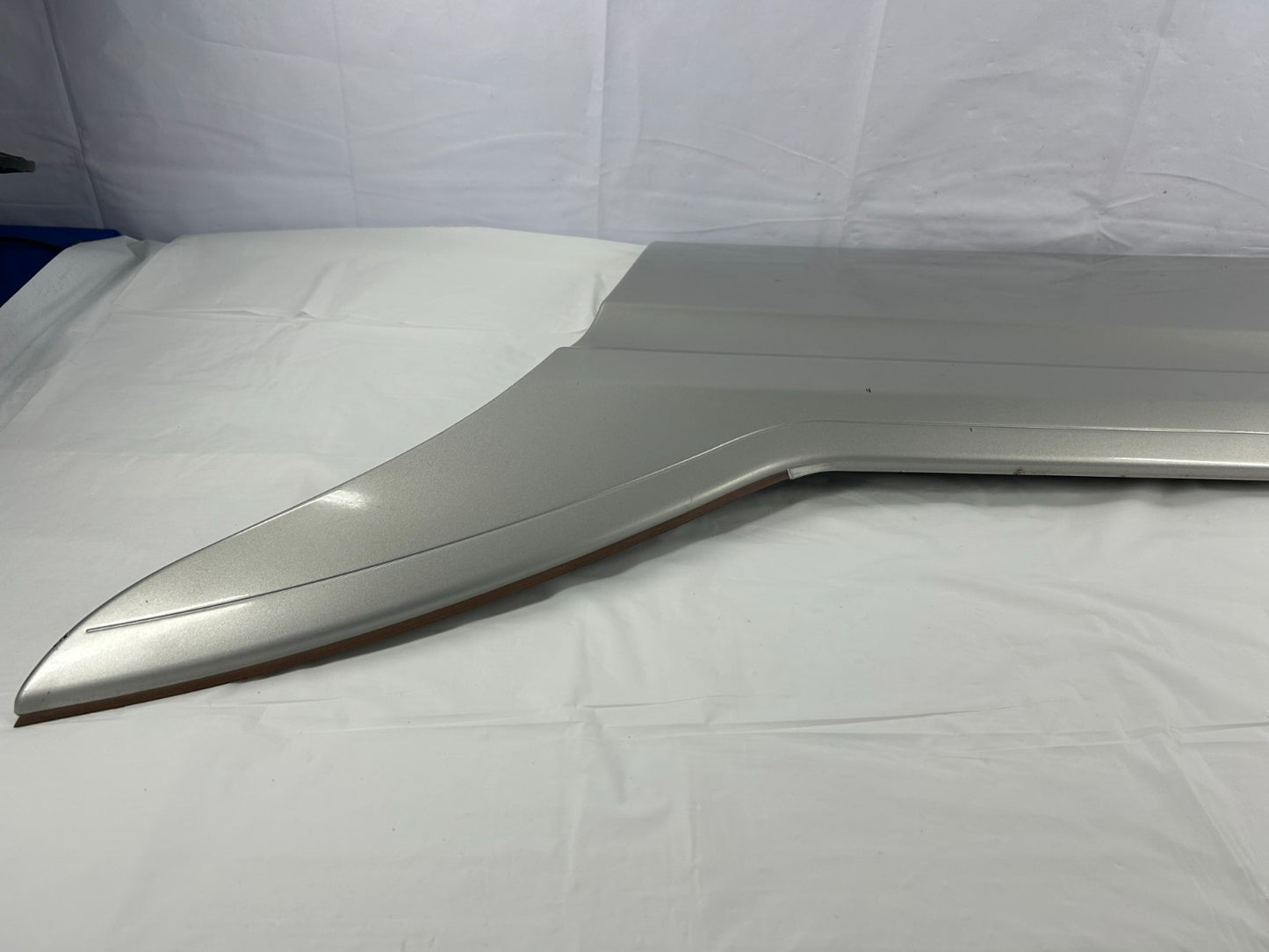 03-04 Subaru Baja Rear Left Door Cladding Garnish Panel Silver OEM 91112AE43ATC