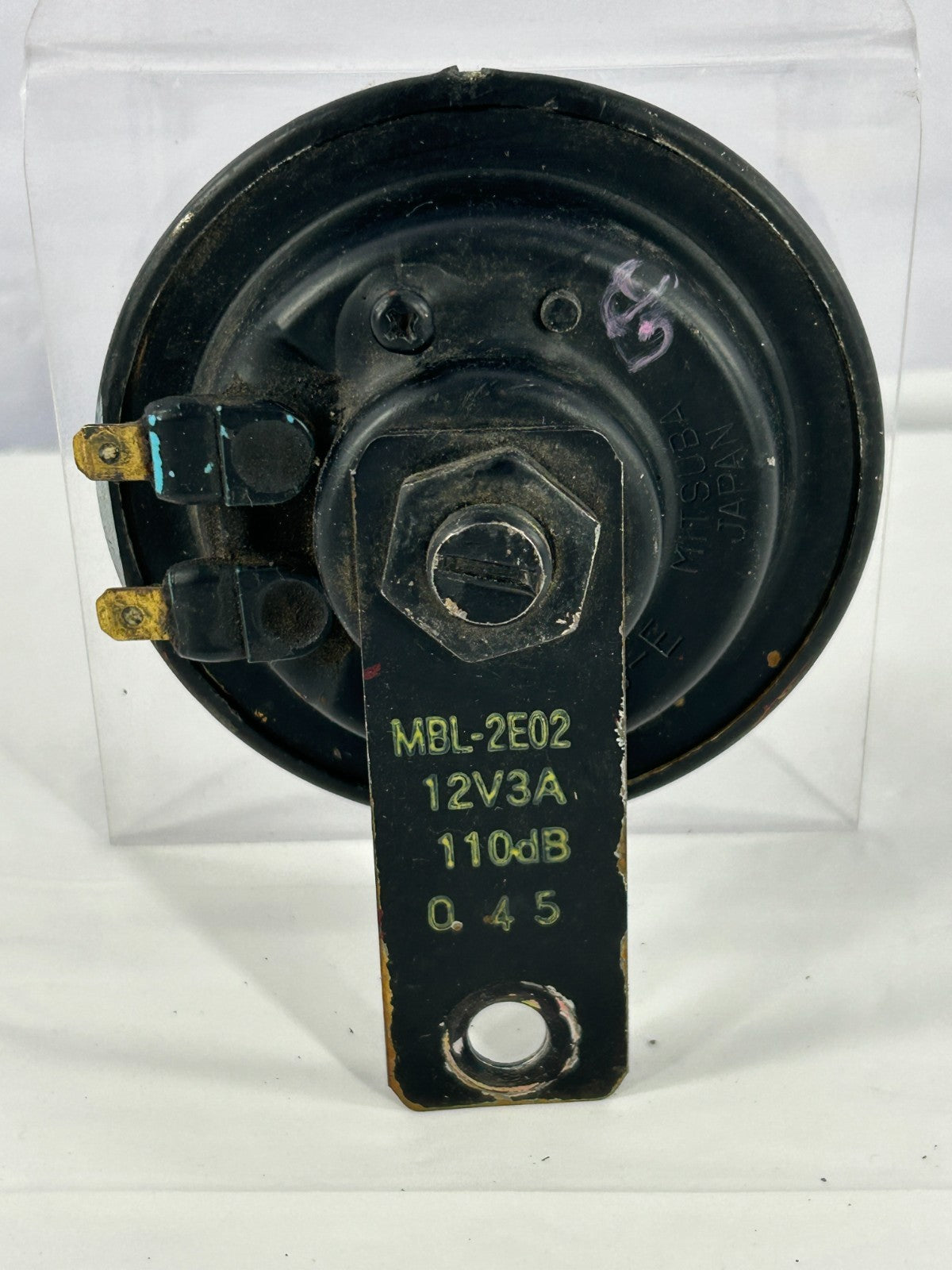 1990-1993 Honda Accord Sedan Low Tone Horn Signal Alarm Siren OEM MBL-2E02