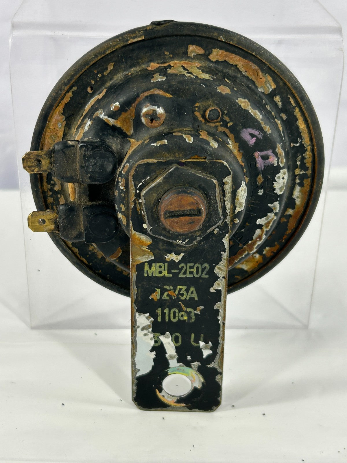 1990-1993 Honda Civic Acura Low Tone Horn Signal Alarm Siren OEM MBL-2E02