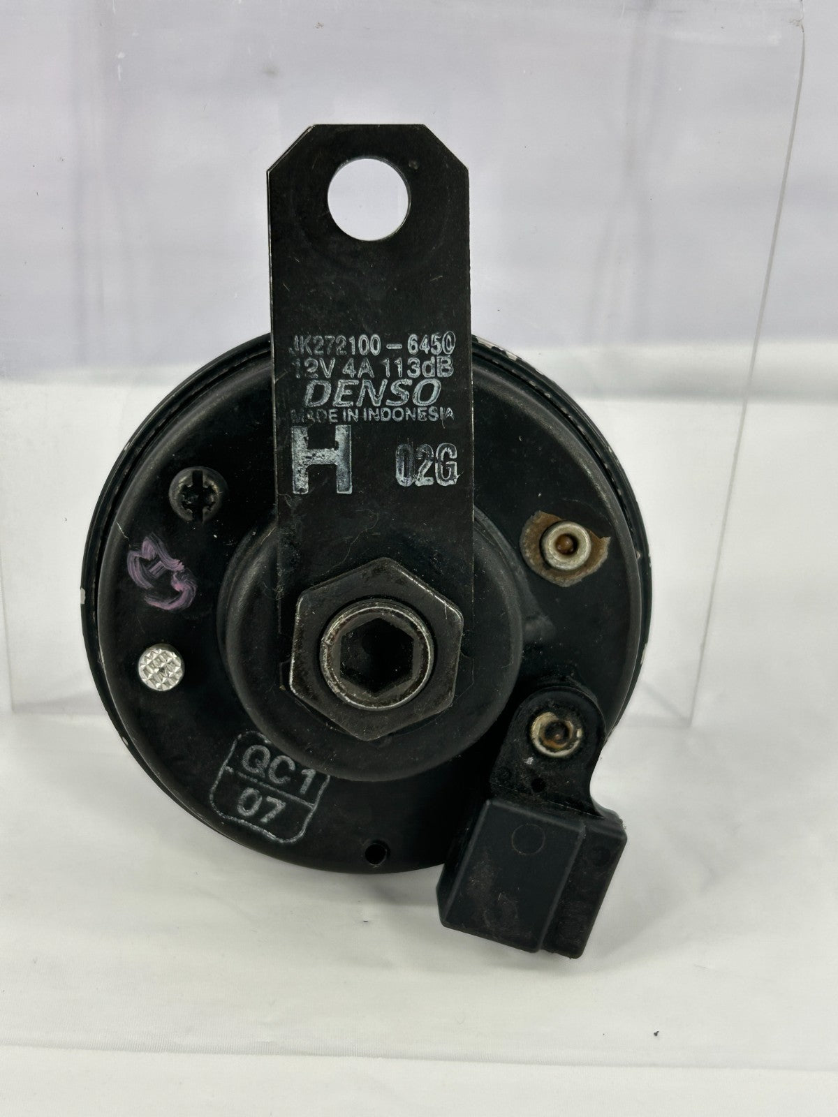 2005-2009 Subaru Outback High Tone Note Horn Signal Alarm Denso OEM 86012AG10