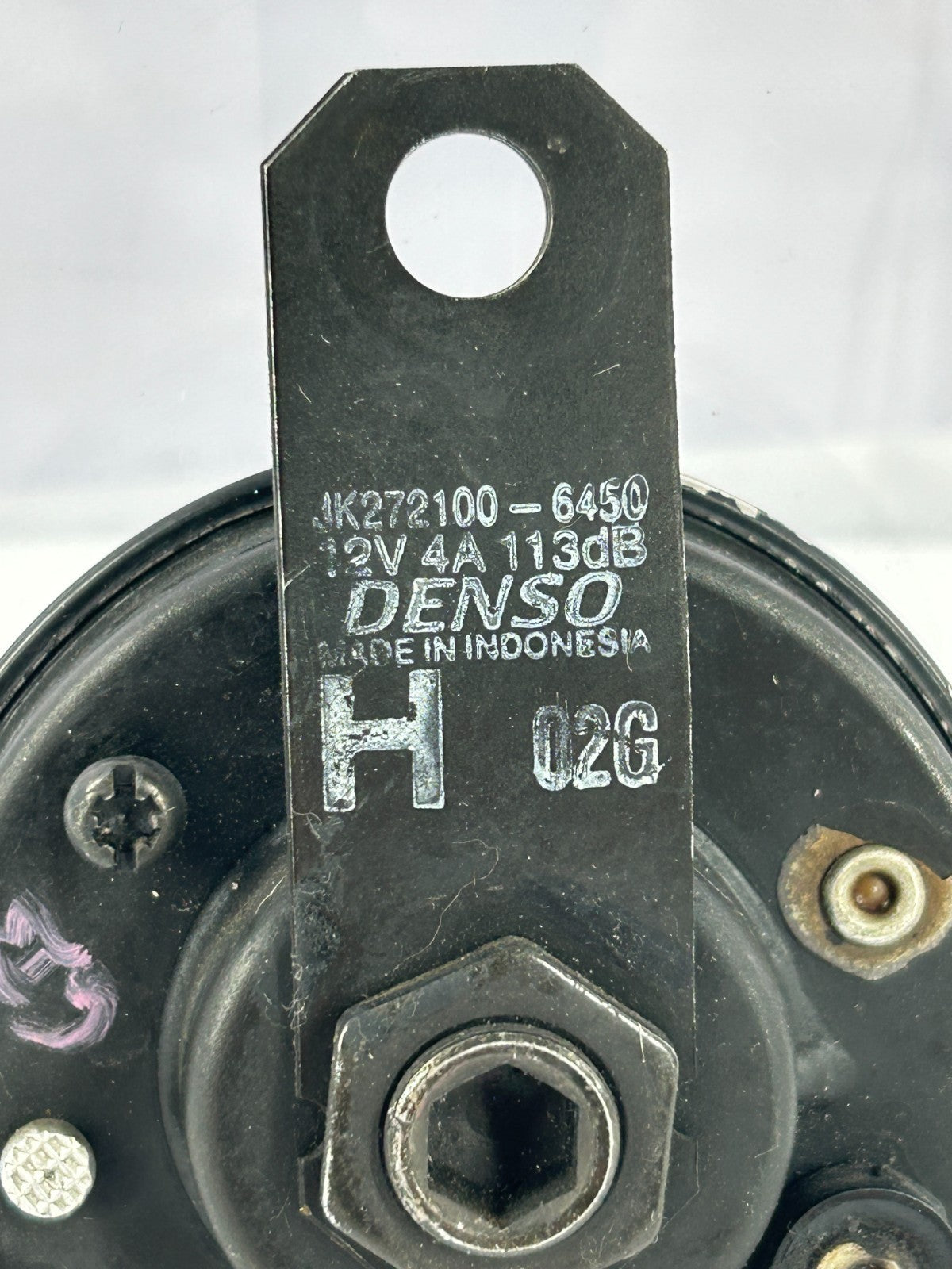 2005-2009 Subaru Outback High Tone Note Horn Signal Alarm Denso OEM 86012AG10