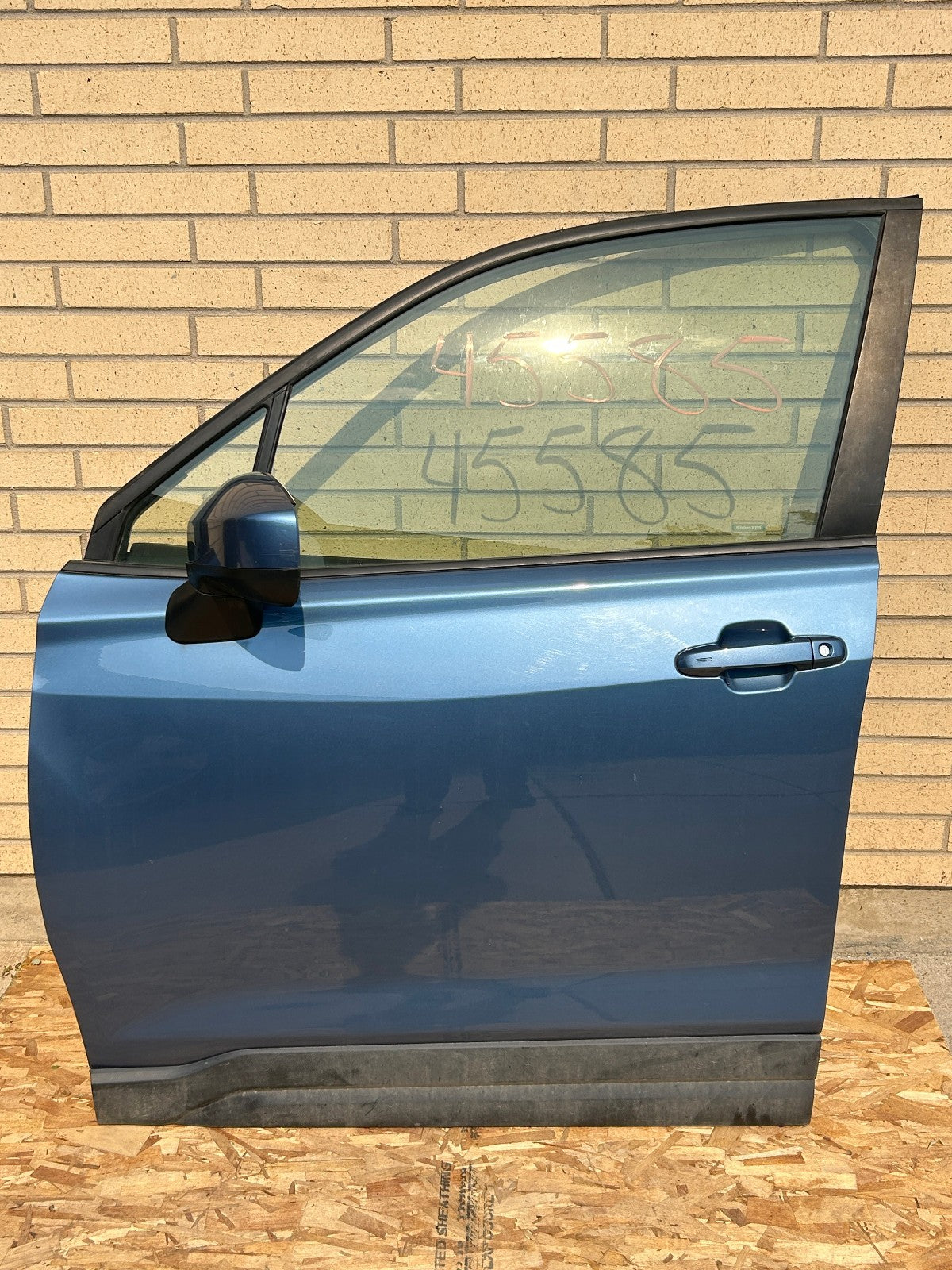 2019-2024 Subaru Forester Left Front Door Shell Complete Blue SAZ 60009SJ0519P