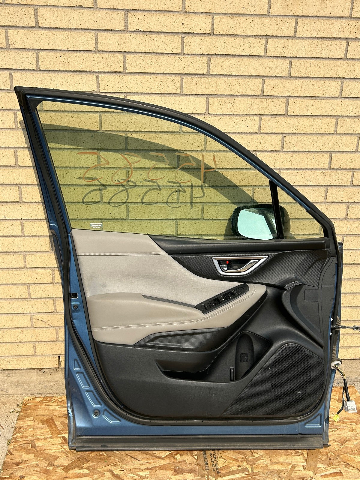 2019-2024 Subaru Forester Left Front Door Shell Complete Blue SAZ 60009SJ0519P