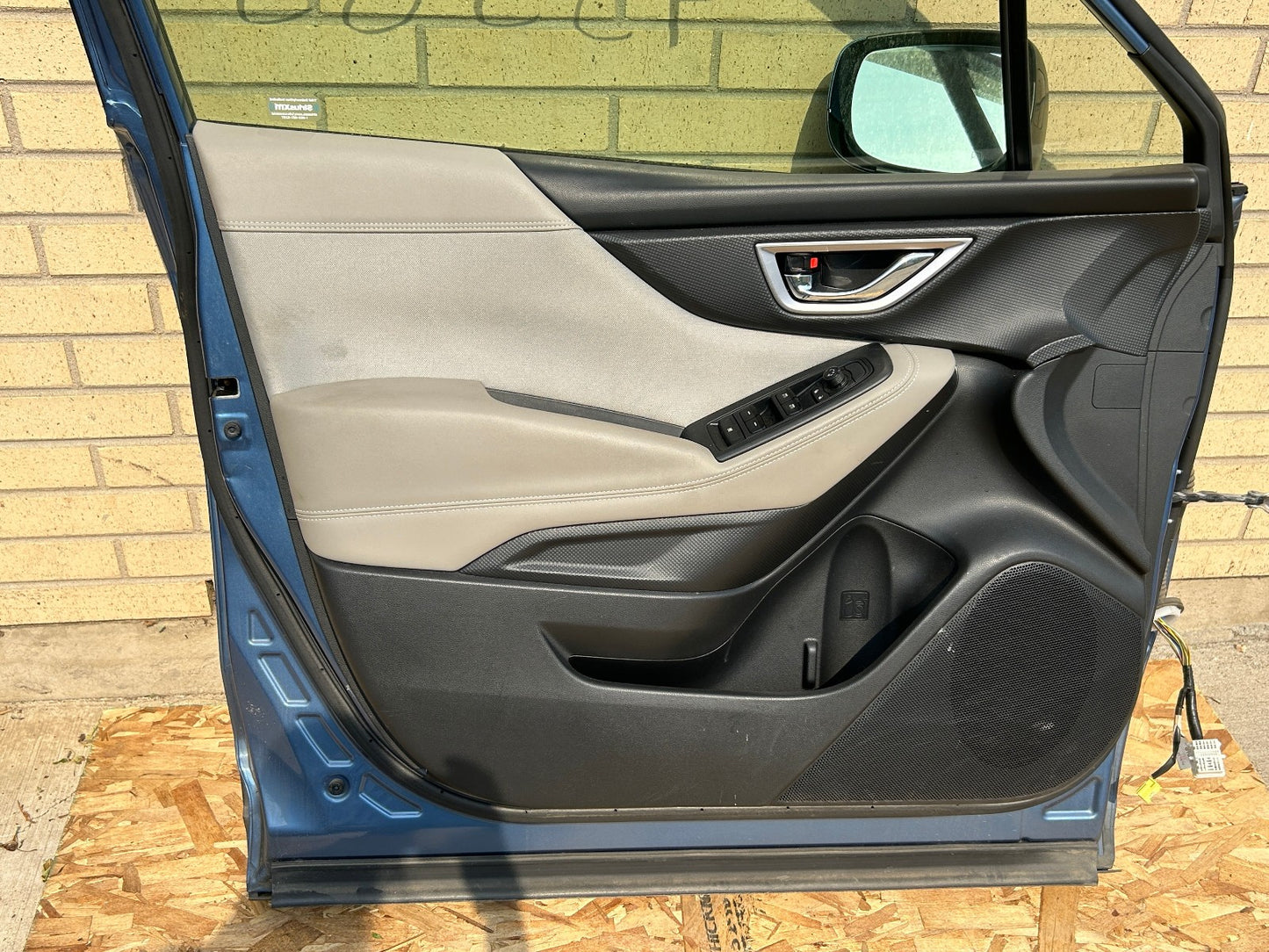 2019-2024 Subaru Forester Left Front Door Shell Complete Blue SAZ 60009SJ0519P