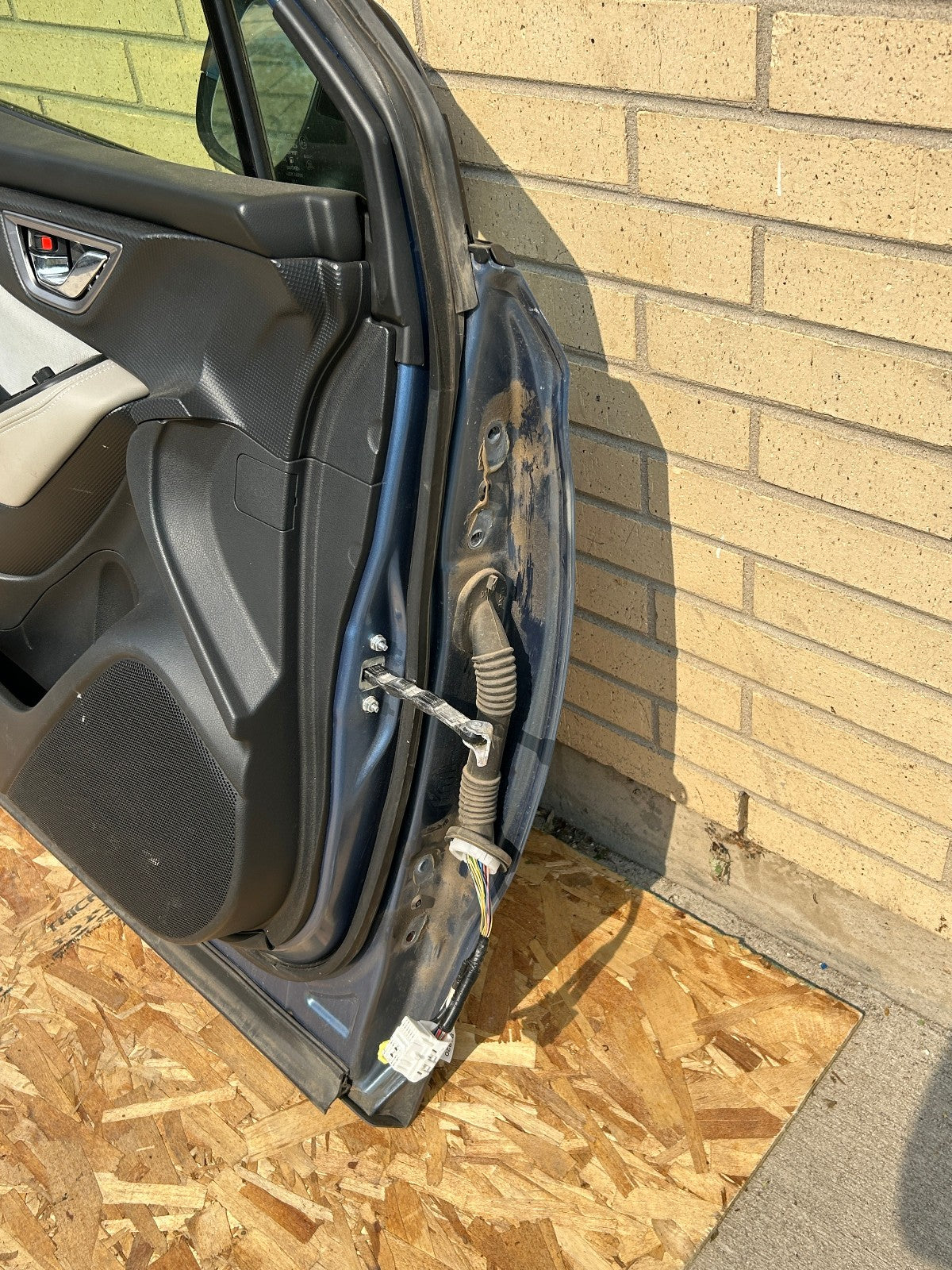 2019-2024 Subaru Forester Left Front Door Shell Complete Blue SAZ 60009SJ0519P