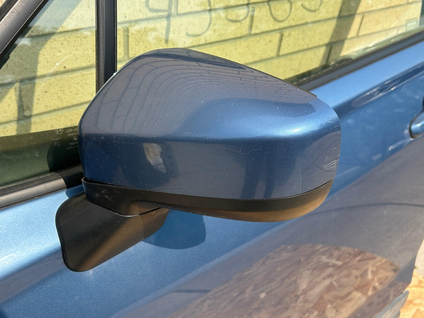 2019-2024 Subaru Forester Left Front Door Shell Complete Blue SAZ 60009SJ0519P