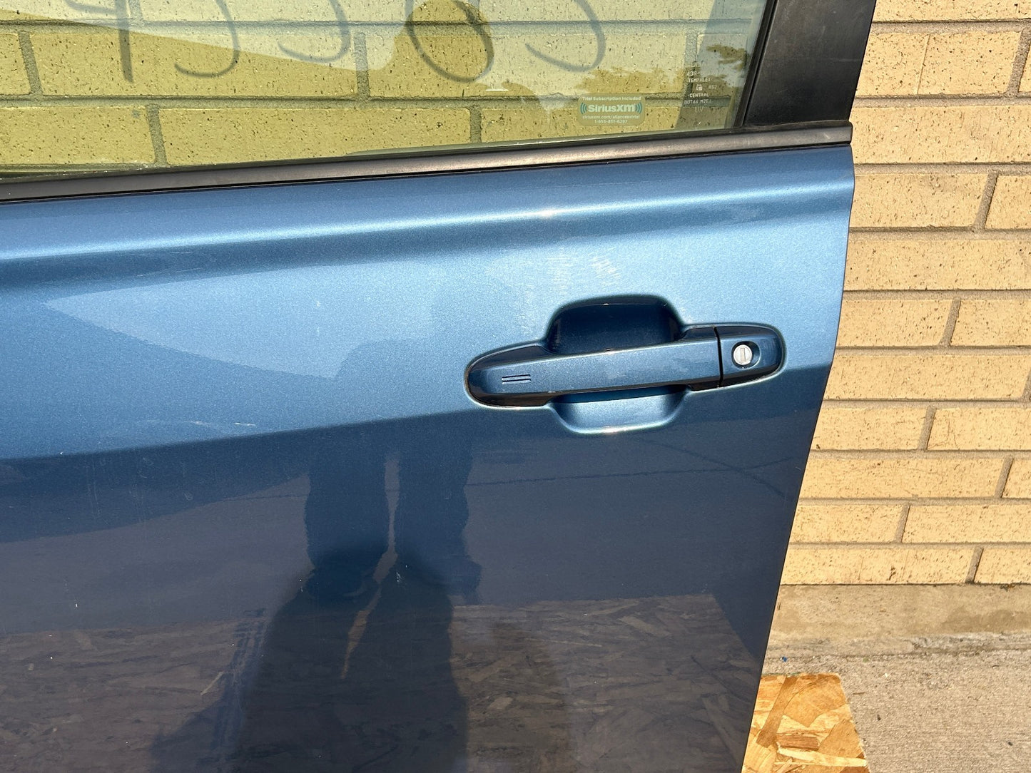 2019-2024 Subaru Forester Left Front Door Shell Complete Blue SAZ 60009SJ0519P