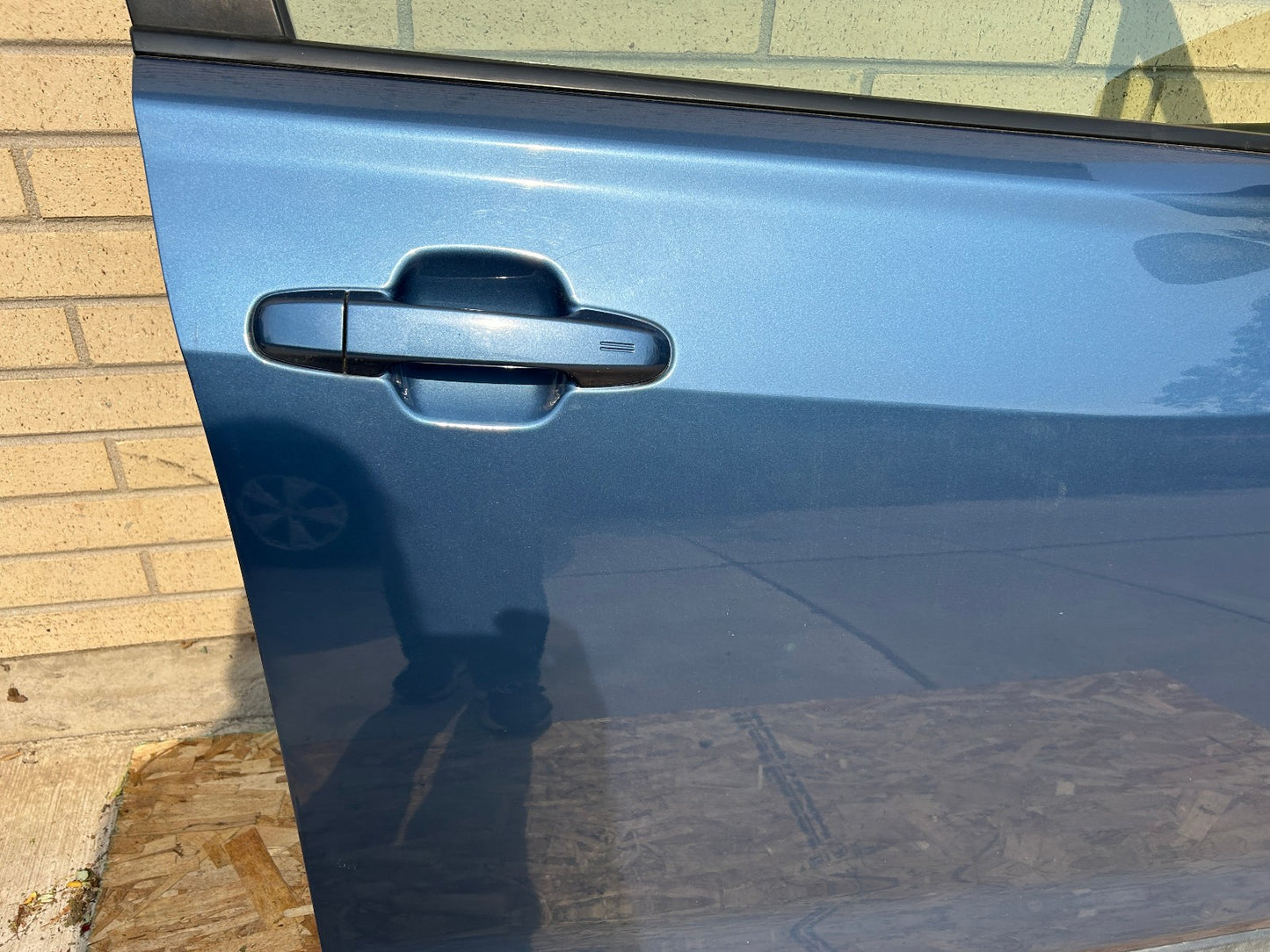 2019-2024 Subaru Forester Right Front Door Shell Complete Blue SAZ 60009SJ0419P