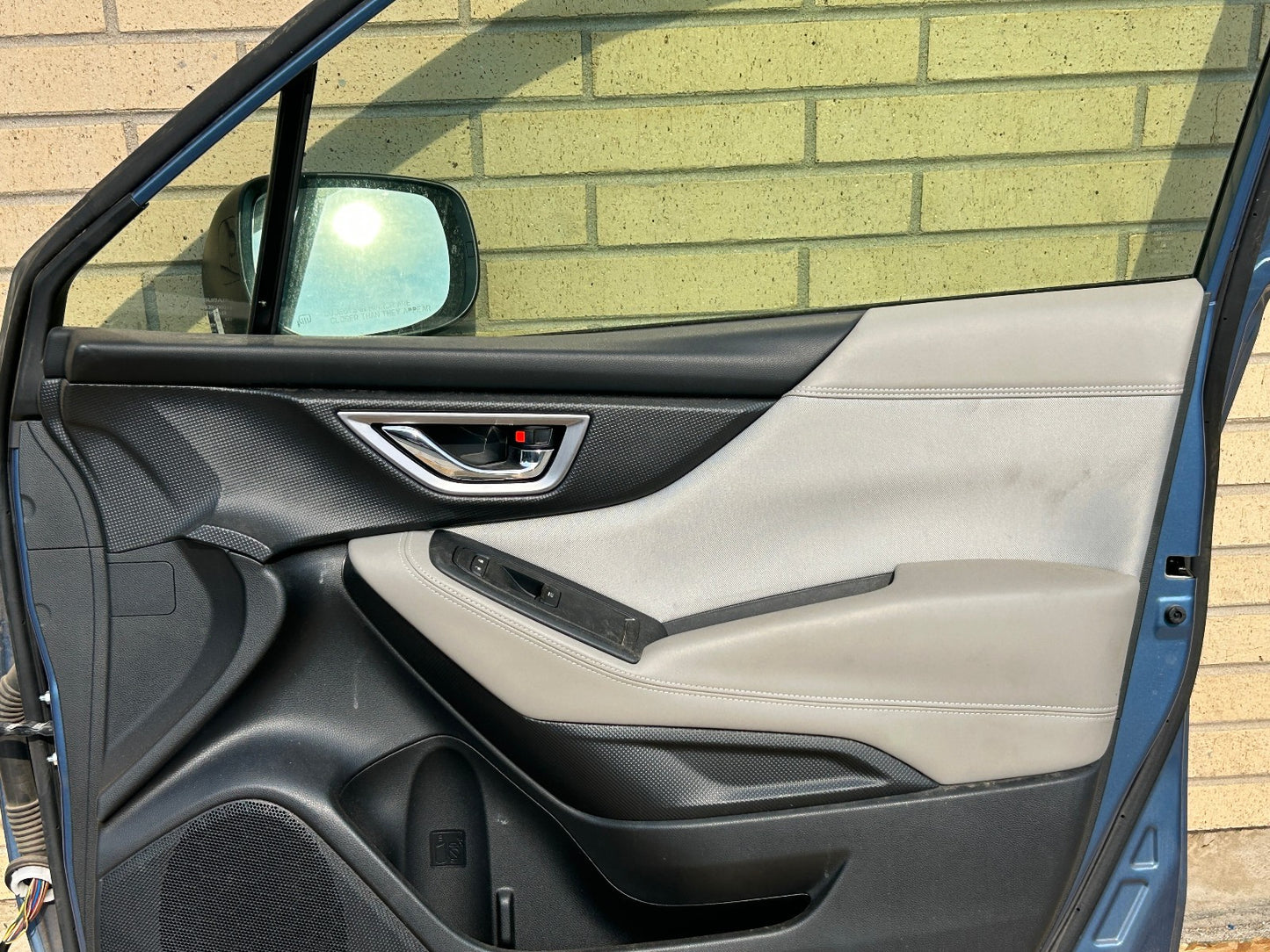 2019-2024 Subaru Forester Right Front Door Shell Complete Blue SAZ 60009SJ0419P