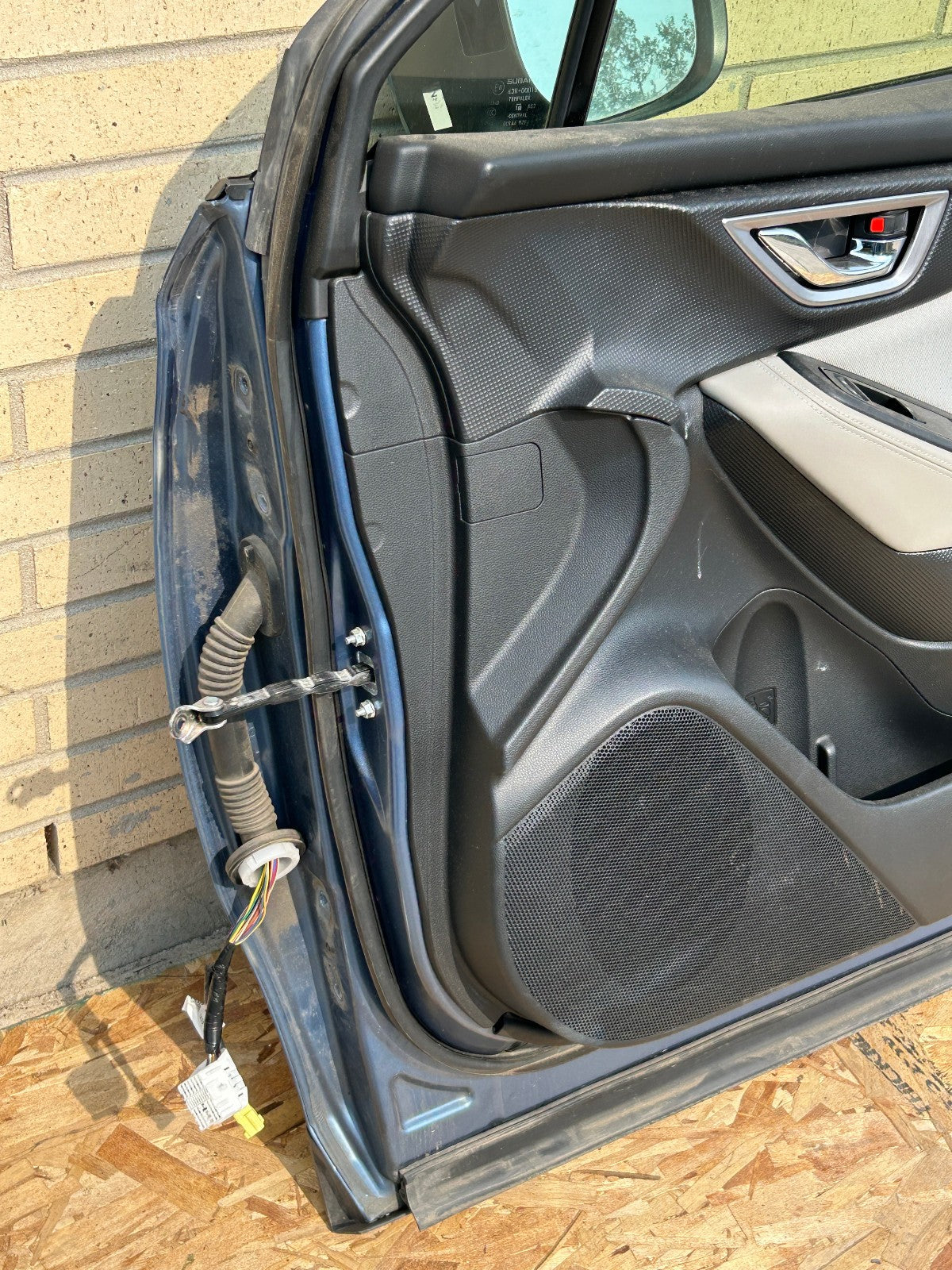 2019-2024 Subaru Forester Right Front Door Shell Complete Blue SAZ 60009SJ0419P