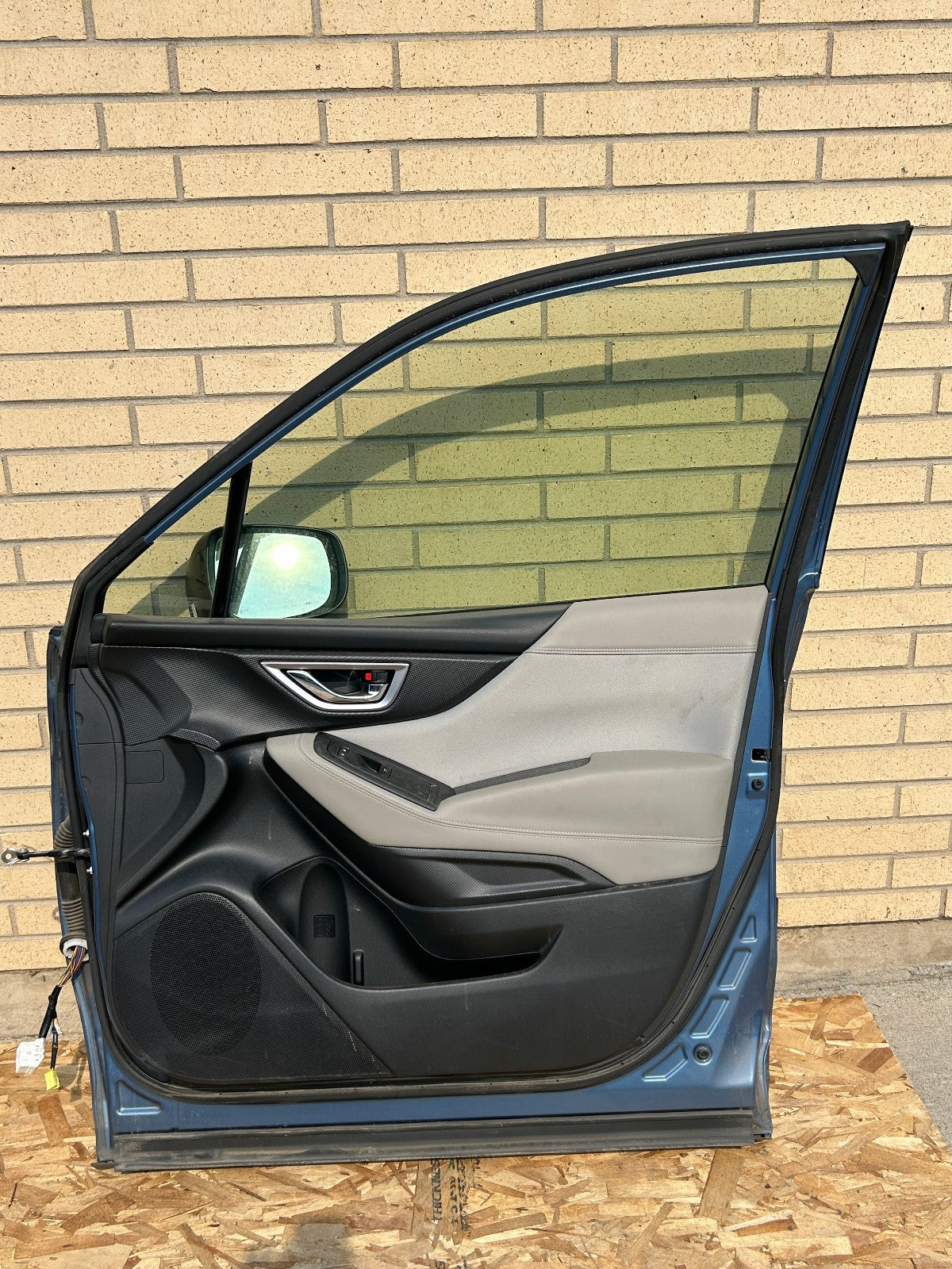 2019-2024 Subaru Forester Right Front Door Shell Complete Blue SAZ 60009SJ0419P
