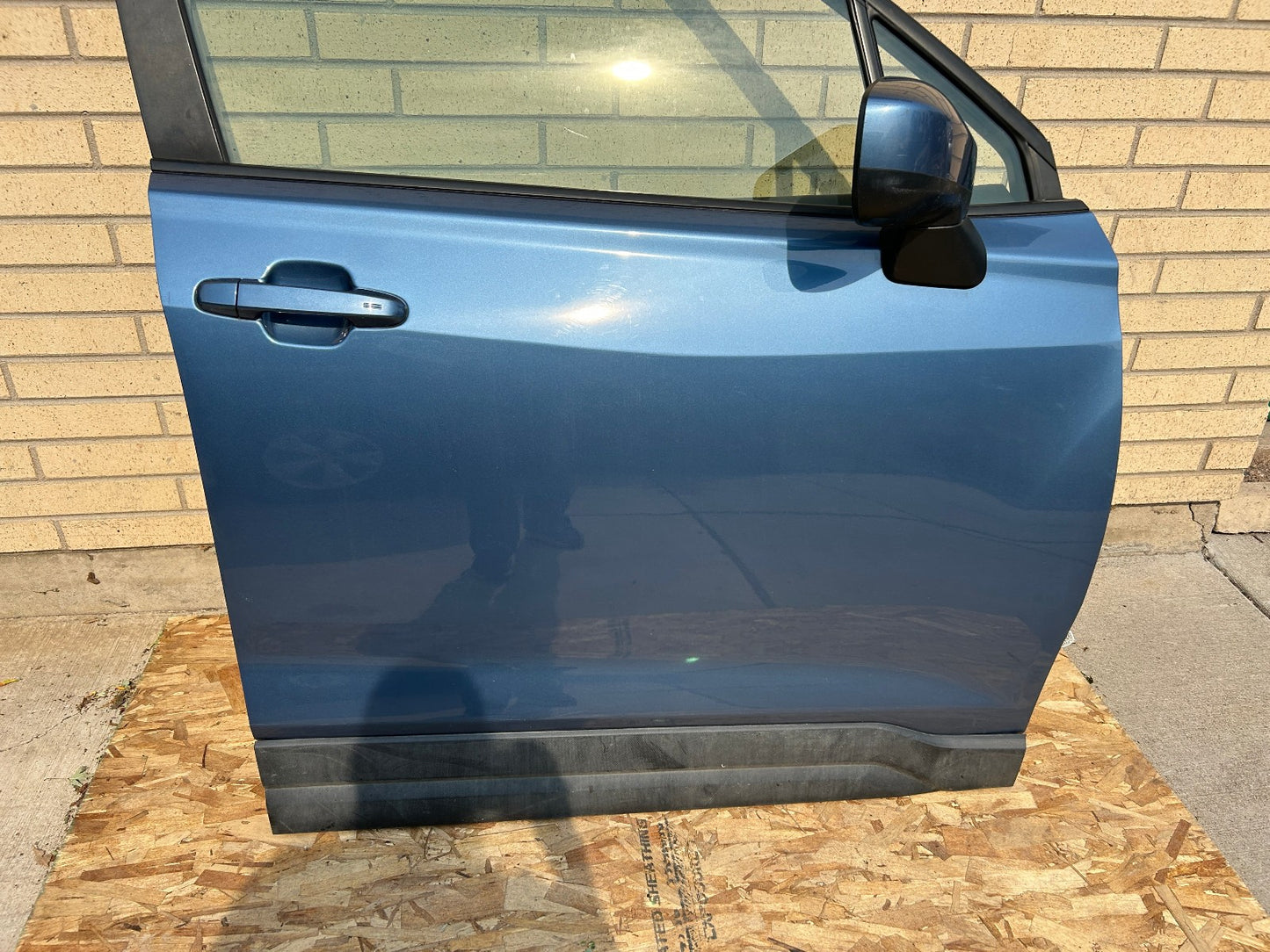 2019-2024 Subaru Forester Right Front Door Shell Complete Blue SAZ 60009SJ0419P
