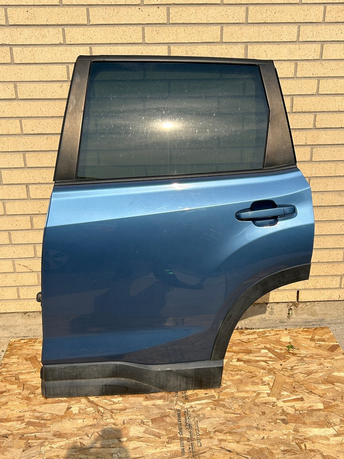 2019-2024 Subaru Forester Left Rear Door Shell Complete Blue SAZ 60409SJ0109P