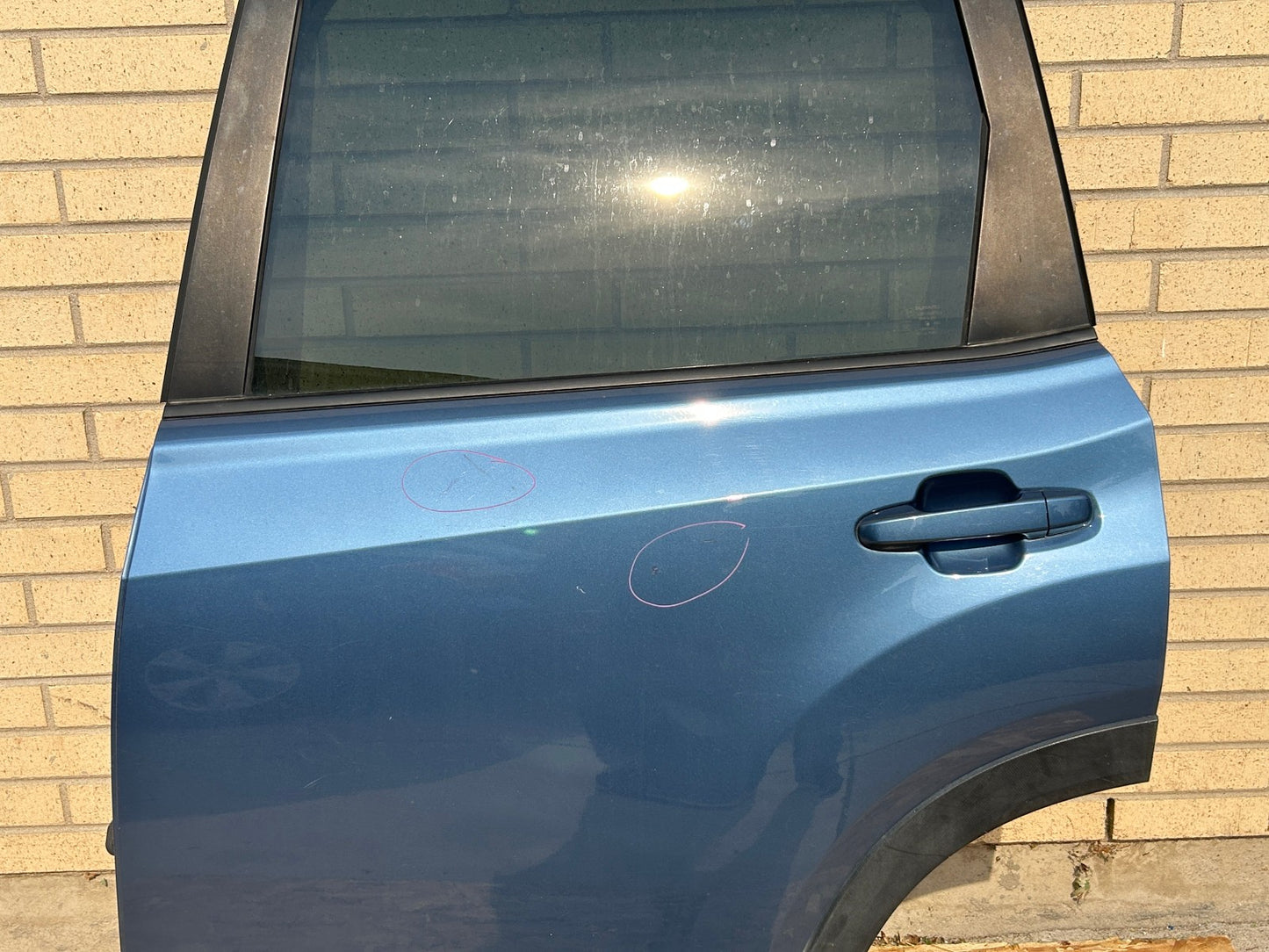 2019-2024 Subaru Forester Left Rear Door Shell Complete Blue SAZ 60409SJ0109P