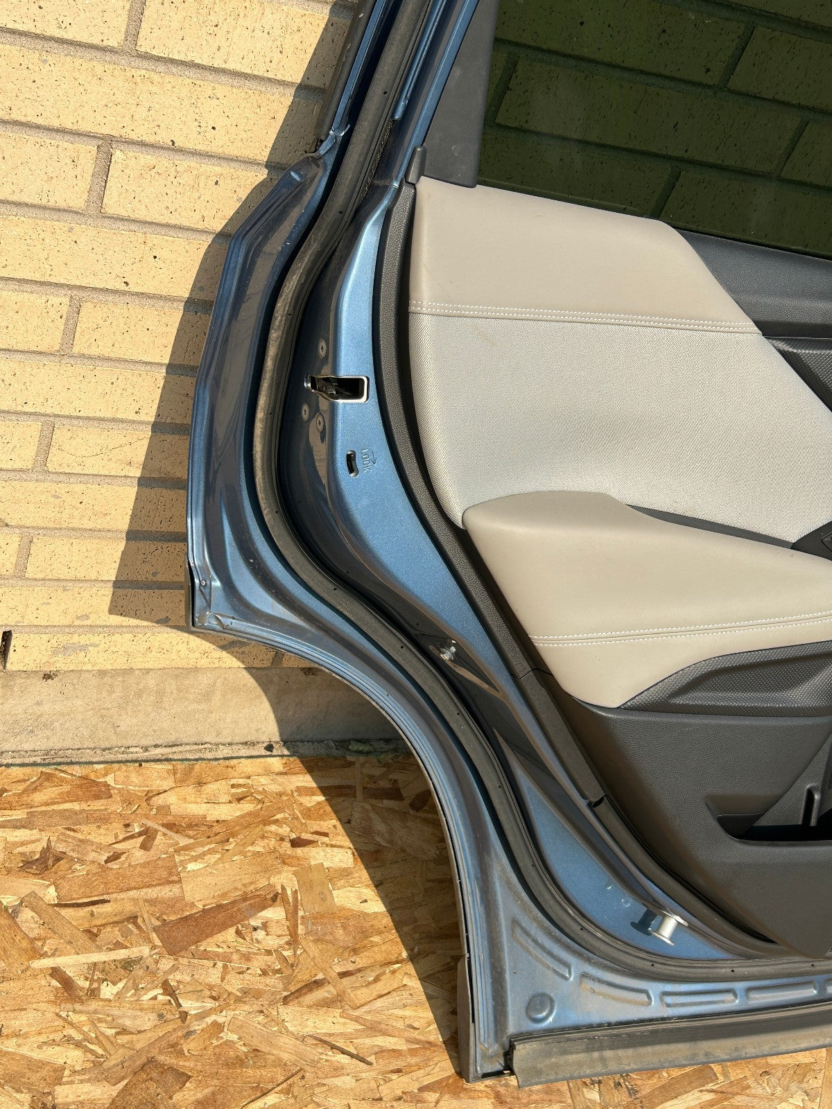 2019-2024 Subaru Forester Left Rear Door Shell Complete Blue SAZ 60409SJ0109P