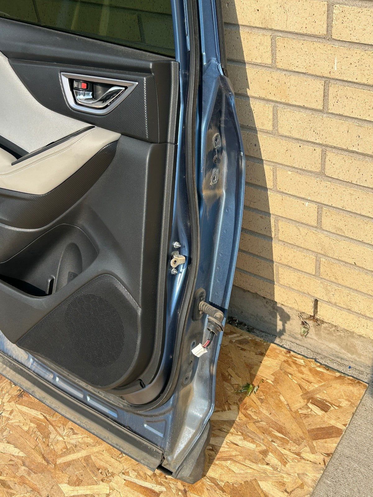 2019-2024 Subaru Forester Left Rear Door Shell Complete Blue SAZ 60409SJ0109P
