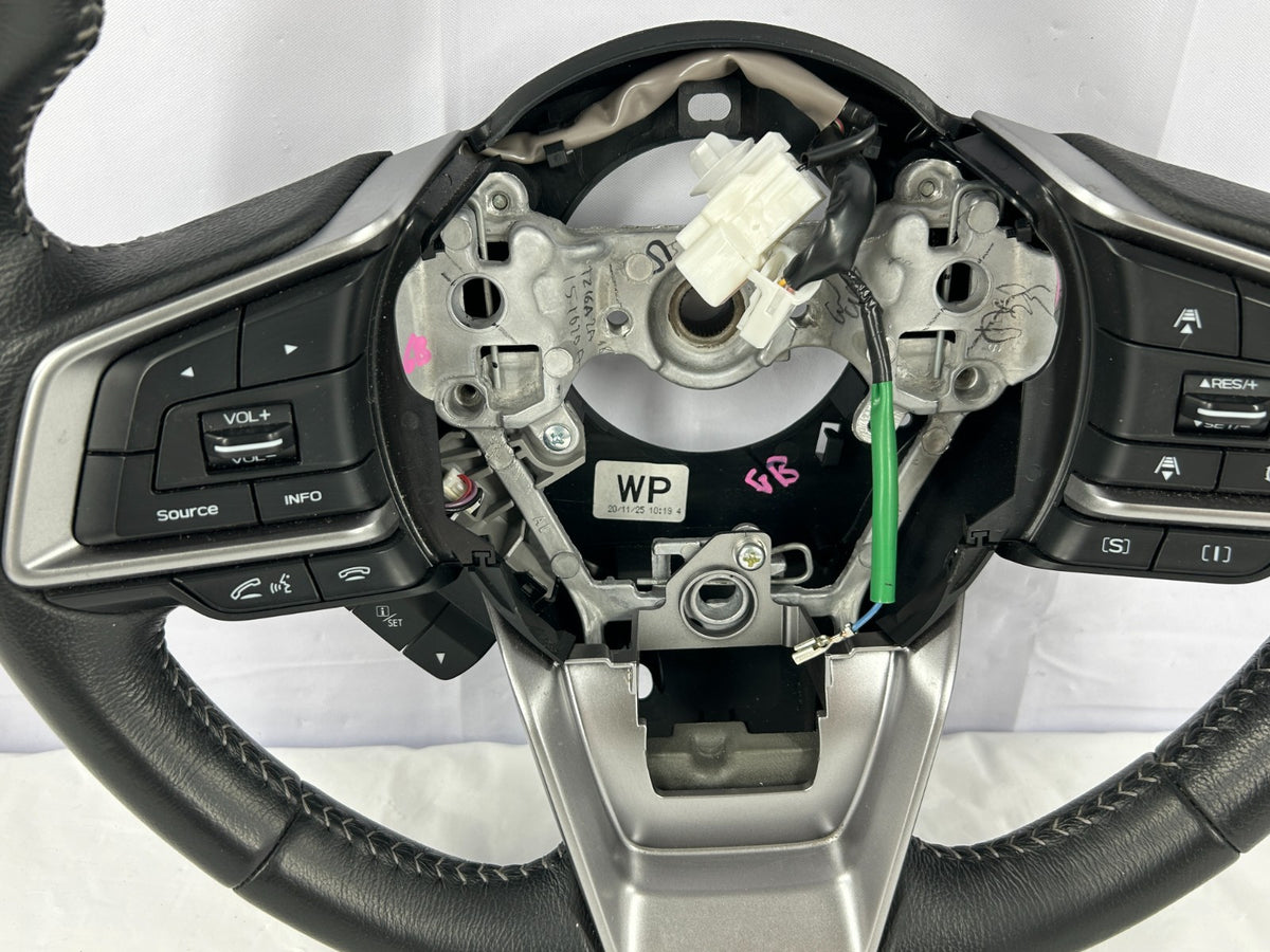 20-24 Subaru Forester Eyesight Leather Steering Wheel & Switches OE 34312FL013VH