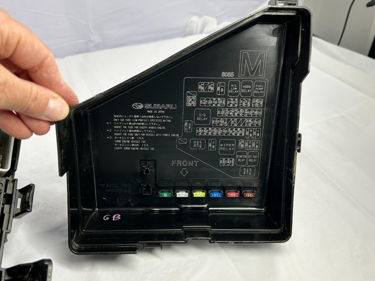 2021 Subaru Forester Engine Fuse Box Relay Block Cover Lid Assembly 81931SJ210