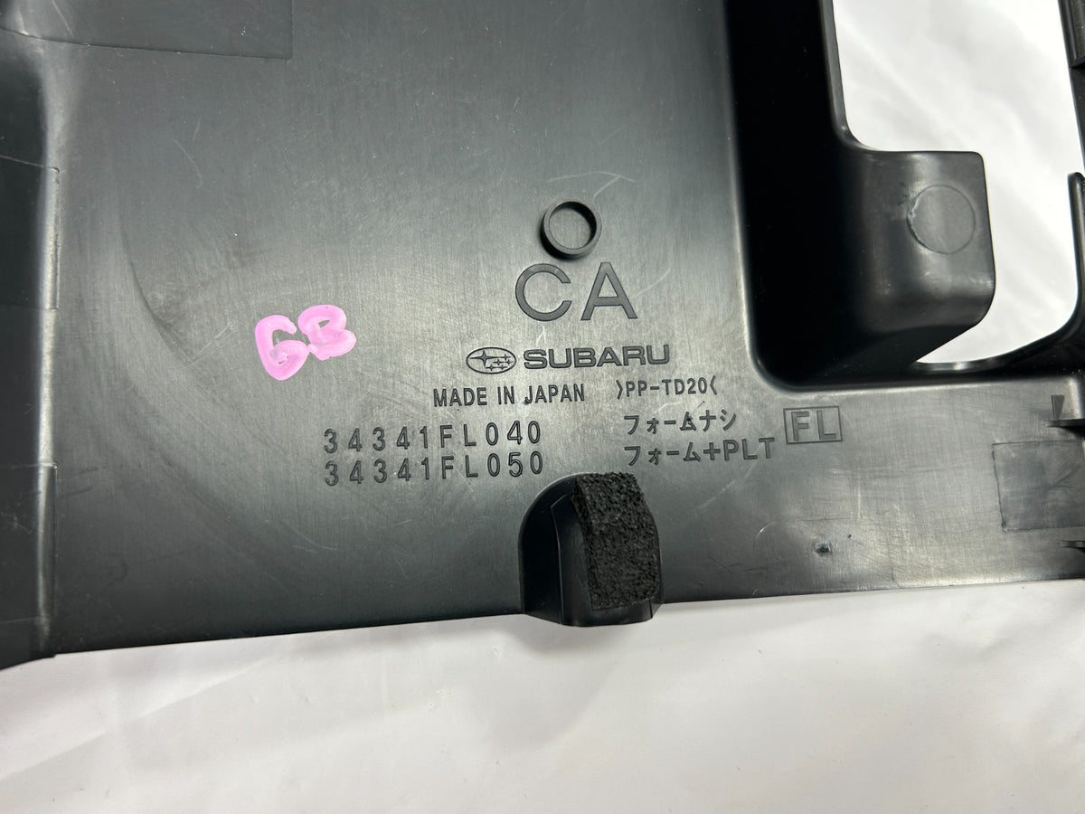 2019-2025 Subaru Forester Upper Lower Steering Column Cover OEM 34341FL040