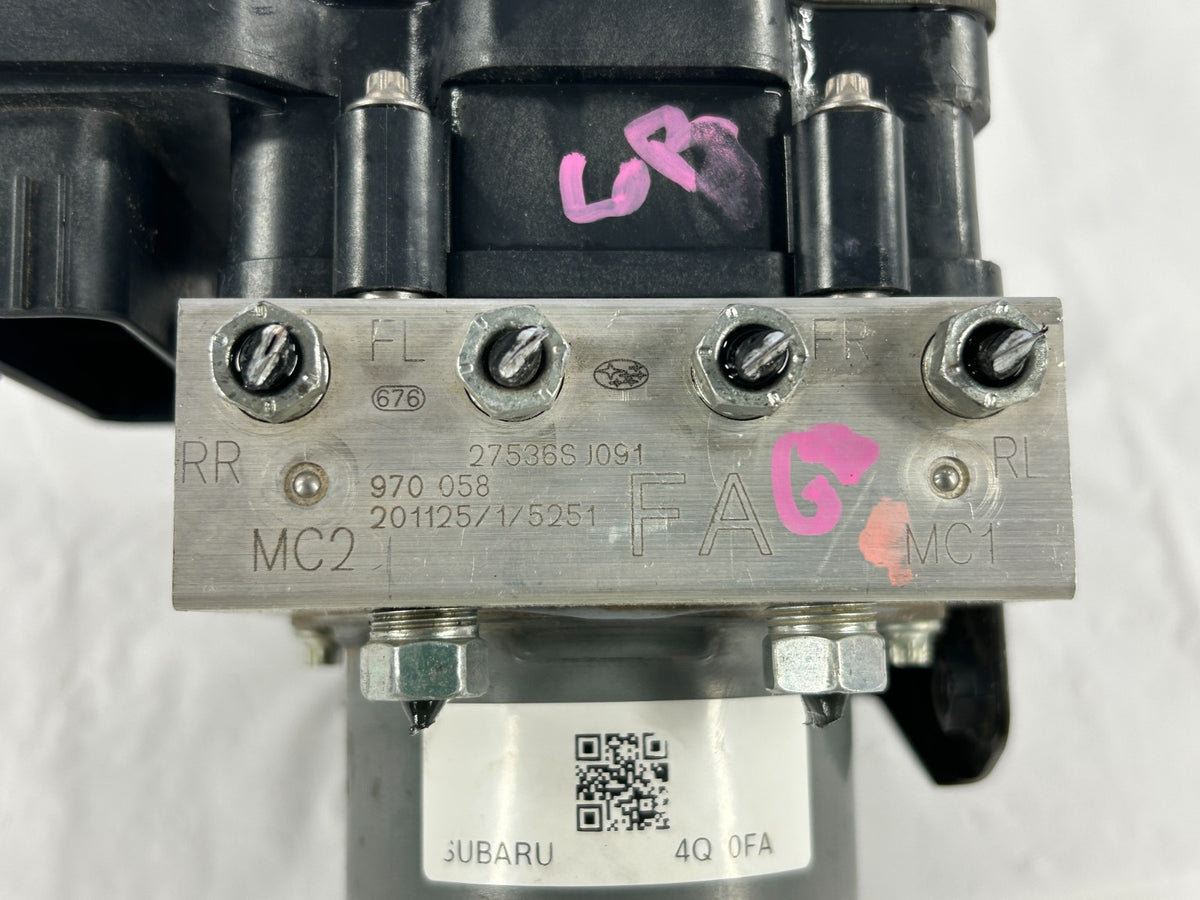 19-21 Subaru Forester ABS Anti Lock Brake Pump Actuator Modulator OEM 27536SJ091