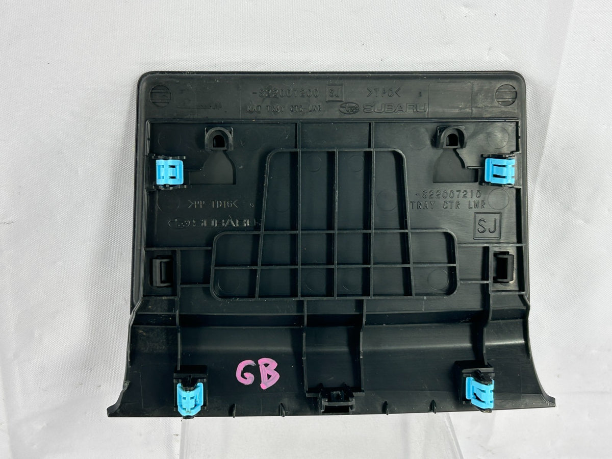 19-25 Subaru Forester Center Console Lower Storage Pocket Tray OEM 66273SJ010