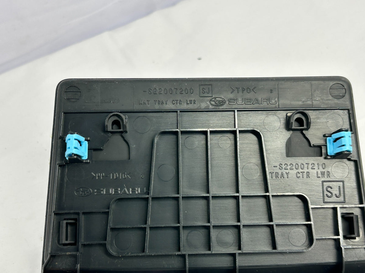 19-25 Subaru Forester Center Console Lower Storage Pocket Tray OEM 66273SJ010