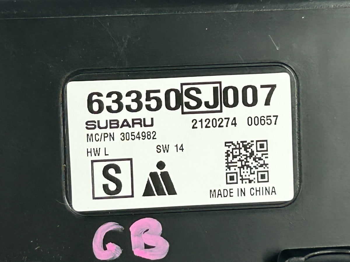 2019-2021 Subaru Forester Rear Power Liftgate Control Module Unit OEM 63350SJ007