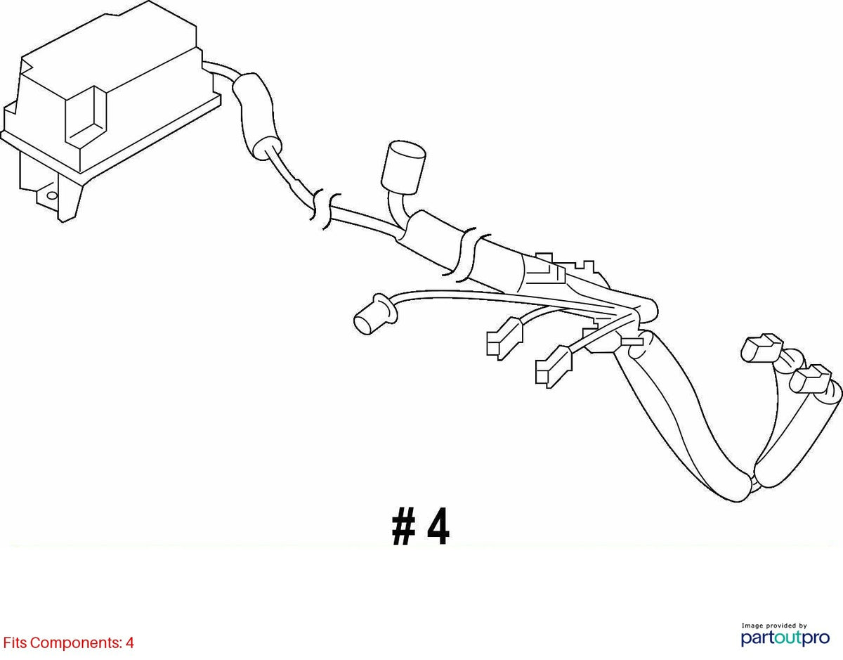 19-25 Subaru Forester Antenna Receiver Module with Wire Harness OEM 86321SJ640