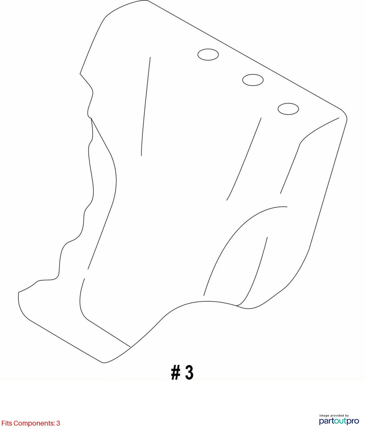 19-24 Subaru Forester Rear Left Driver Upper Back Seat Cushion OEM 64350SJ010QA
