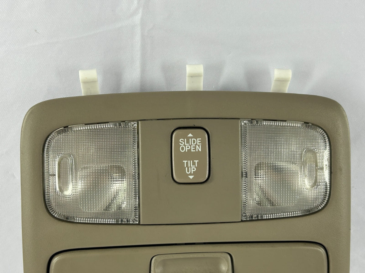 03-09 Toyota 4Runner Overhead Console Dome Light Sunroof Switch 63670-0W020-E0
