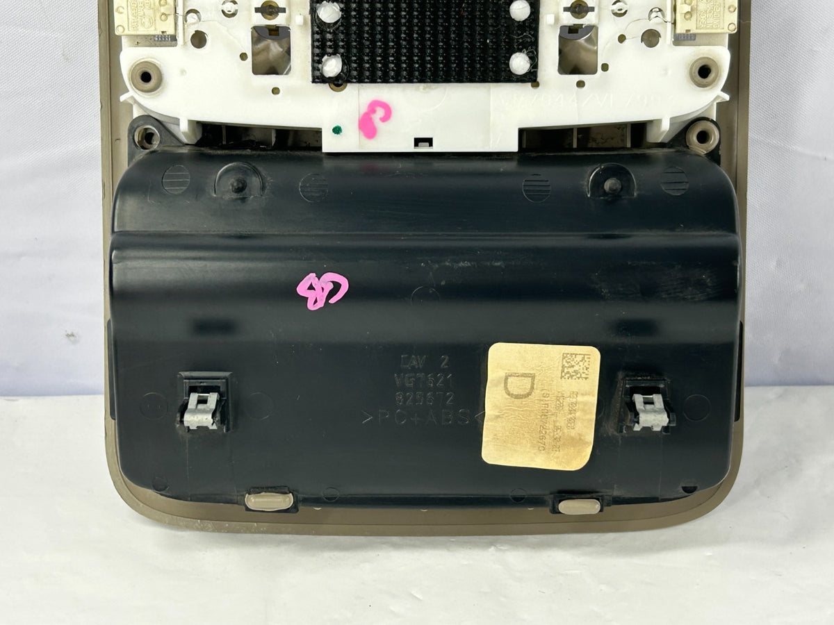 03-09 Toyota 4Runner Overhead Console Dome Light Sunroof Switch 63670-0W020-E0