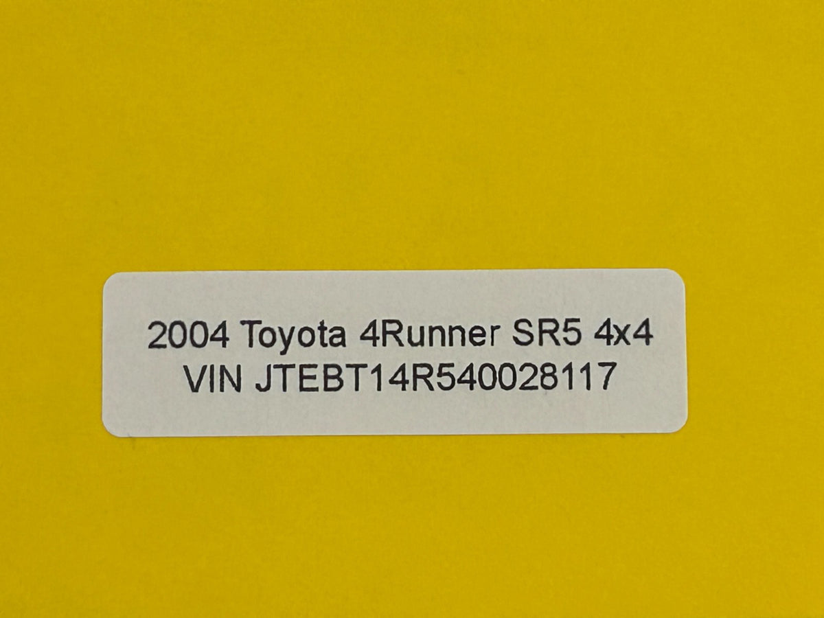 2003-2009 Toyota 4Runner Accelerator Throttle Gas Pedal Assembly OEM 78120-35460