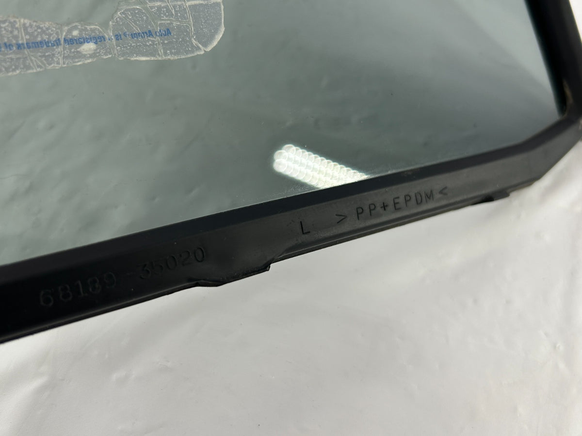 03-09 Toyota 4Runner Rear Left Door Quarter Window Vent Glass OEM 68124-35060