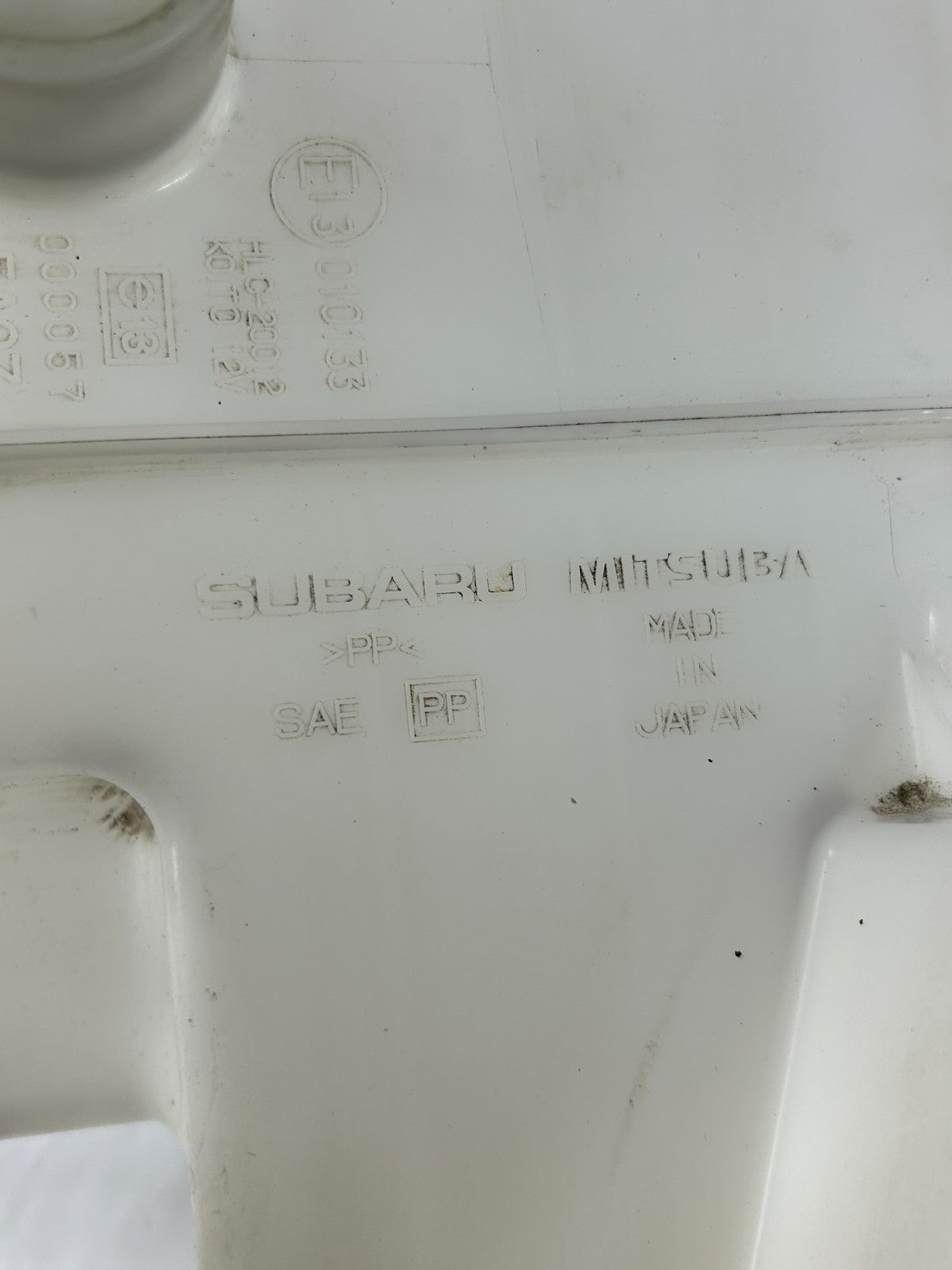 2007 Subaru Impreza WRX Wagon Windshield Washer Reservoir Tank OEM E13000057