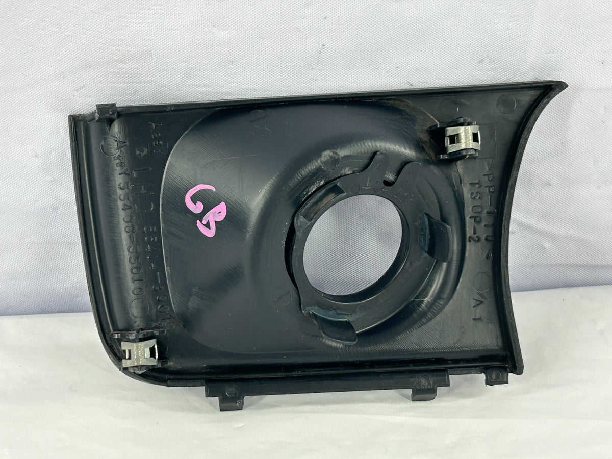1996-2002 Toyota 4Runner Ignition Switch Dash Bezel Trim Black OEM 55408-35010