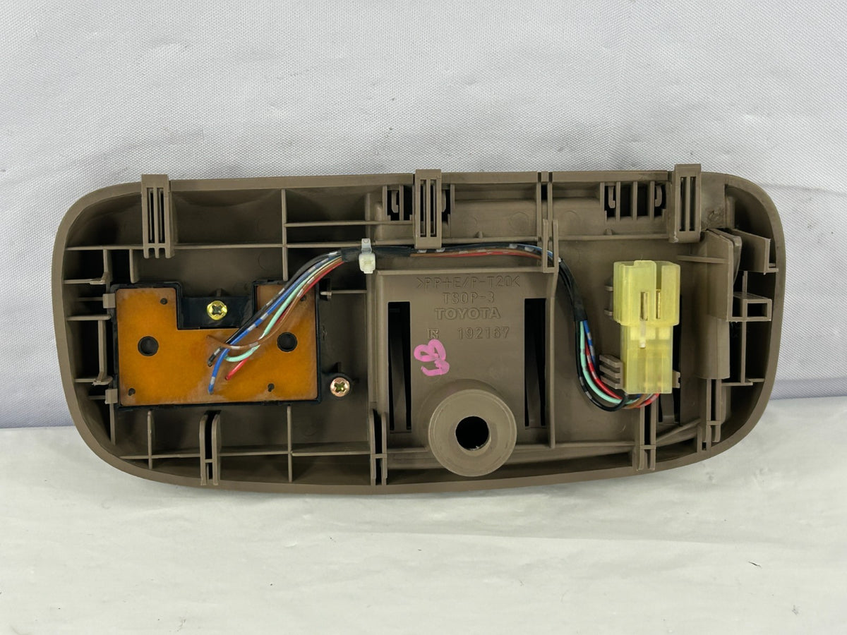 96-99 Toyota 4Runner Overhead Console Sunroof Switch Brown OEM 84860-35020-E0