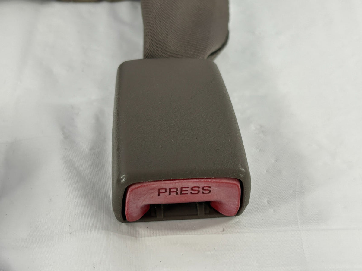 1996-1999 Toyota 4Runner Rear Lap Seat Belt Center Strap Brown OEM 73300-35010