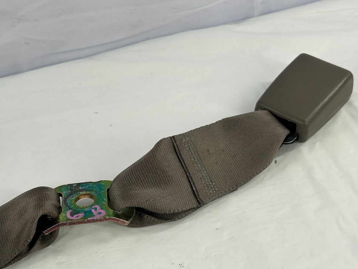 1996-1999 Toyota 4Runner Rear Lap Seat Belt Center Strap Brown OEM 73300-35010
