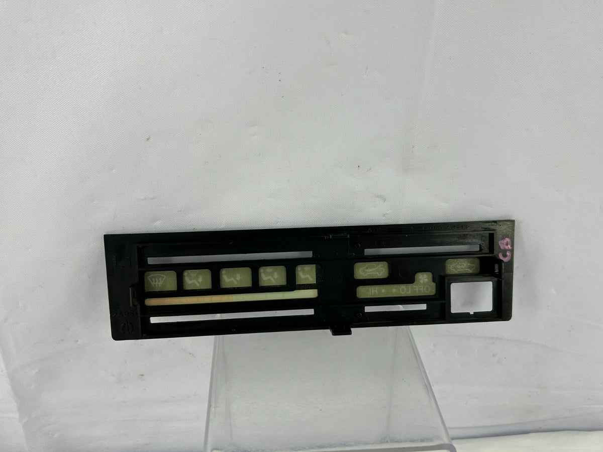 95-98 Toyota 4Runner AC Heater Climate Control Faceplate & Knobs OEM 55519-35050