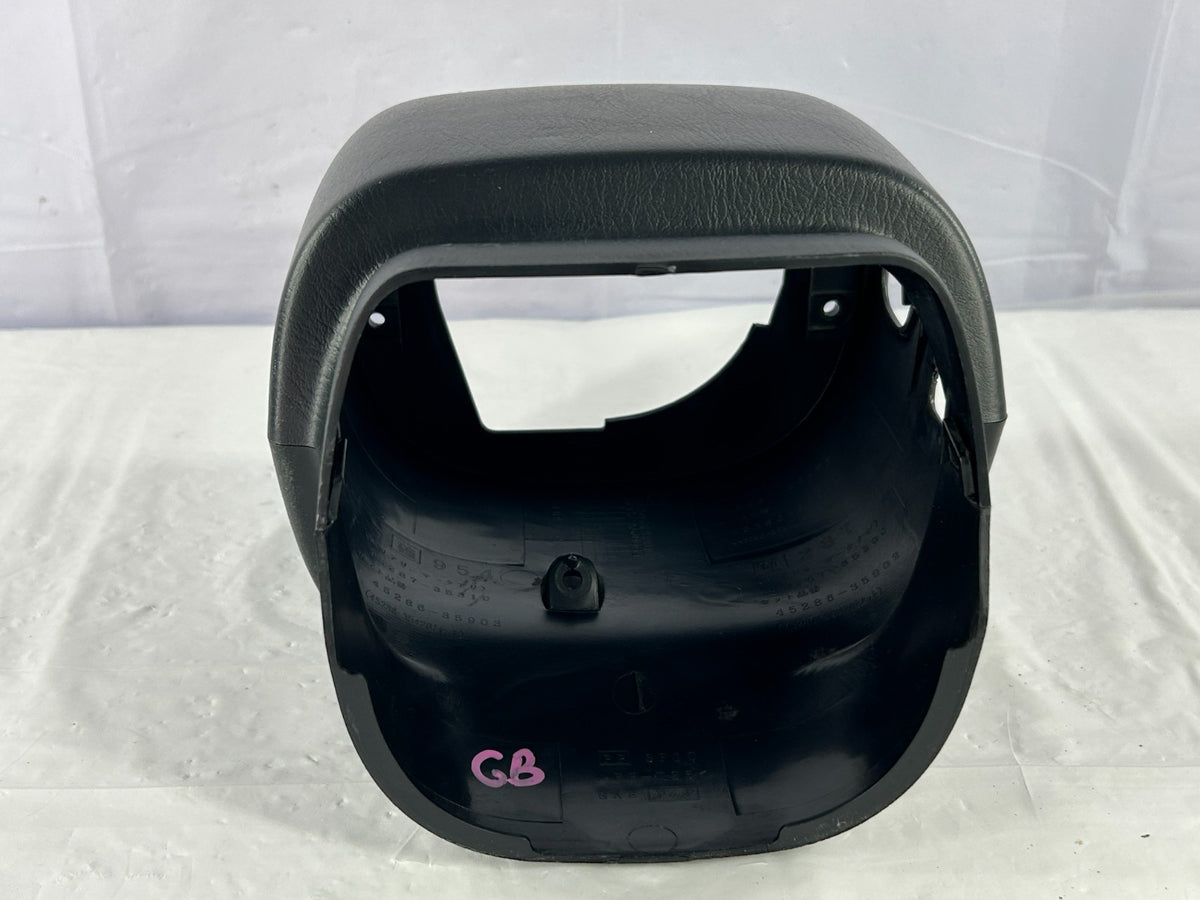 1996-2002 Toyota 4Runner Steering Wheel Cover Panel Trim Black OEM 45286-35420