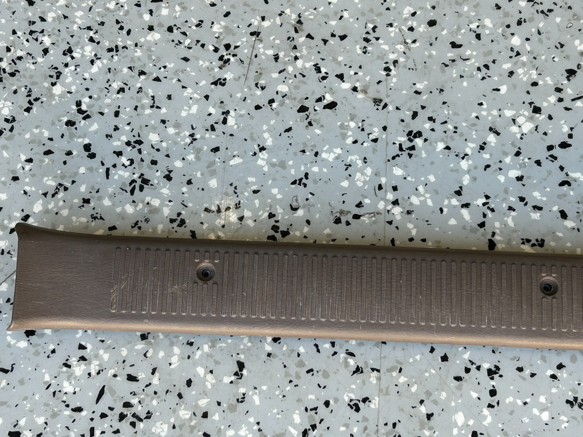1996-2002 Toyota 4Runner Trunk Sill Scuff Plate Trim Brown OEM 58573-35010