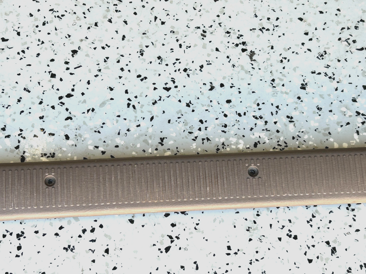 1996-2002 Toyota 4Runner Trunk Sill Scuff Plate Trim Brown OEM 58573-35010