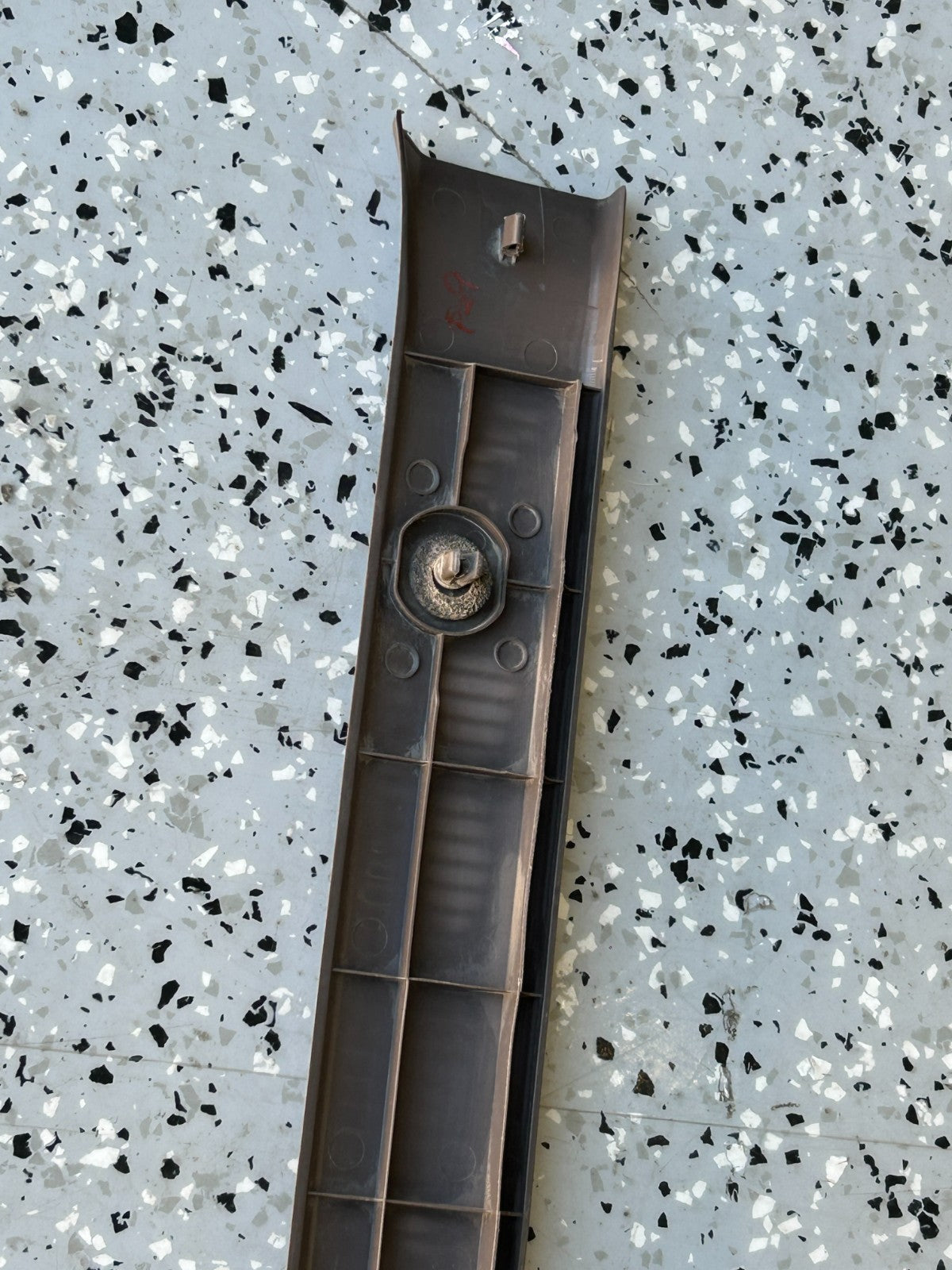 1996-2002 Toyota 4Runner Trunk Sill Scuff Plate Trim Brown OEM 58573-35010