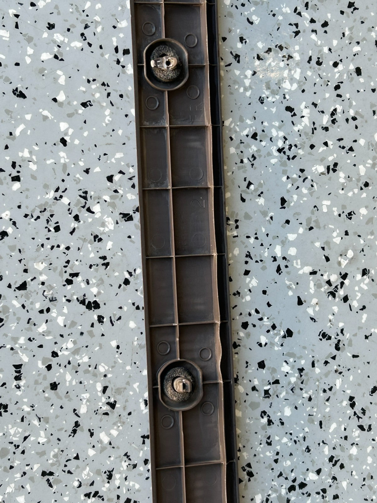1996-2002 Toyota 4Runner Trunk Sill Scuff Plate Trim Brown OEM 58573-35010