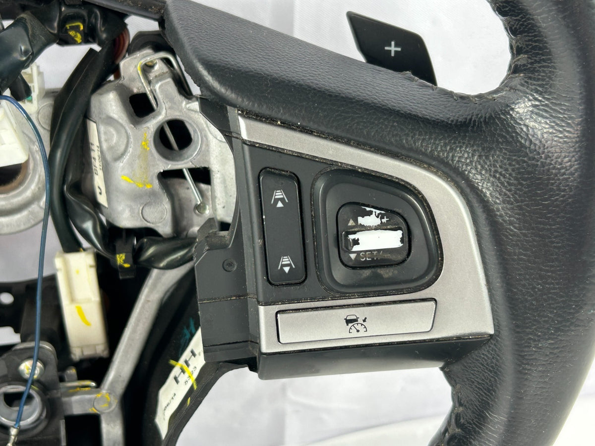 2015-2017 Subaru Outback Steering Wheel Black Leather OEM 34312AL03AVH