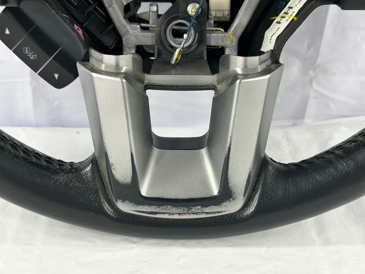 2015-2017 Subaru Outback Steering Wheel Black Leather OEM 34312AL03AVH