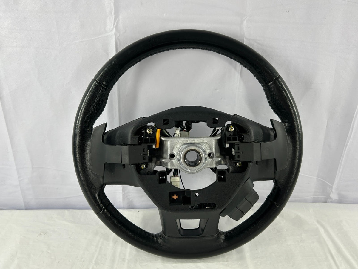 2015-2017 Subaru Outback Steering Wheel Black Leather OEM 34312AL03AVH