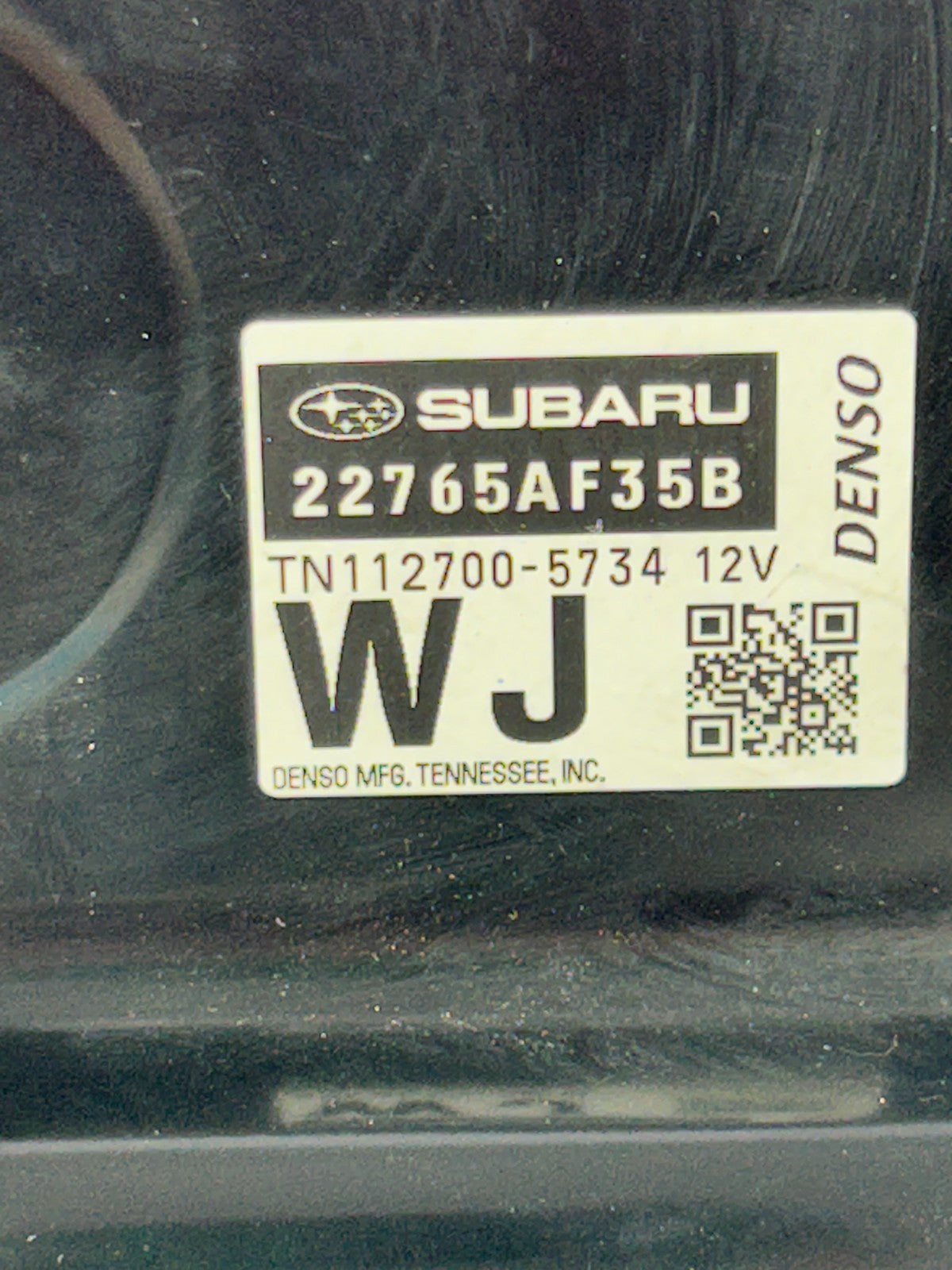 2015 Subaru Outback ECU ECM Engine Computer Control Module Unit OEM 22765AF35B
